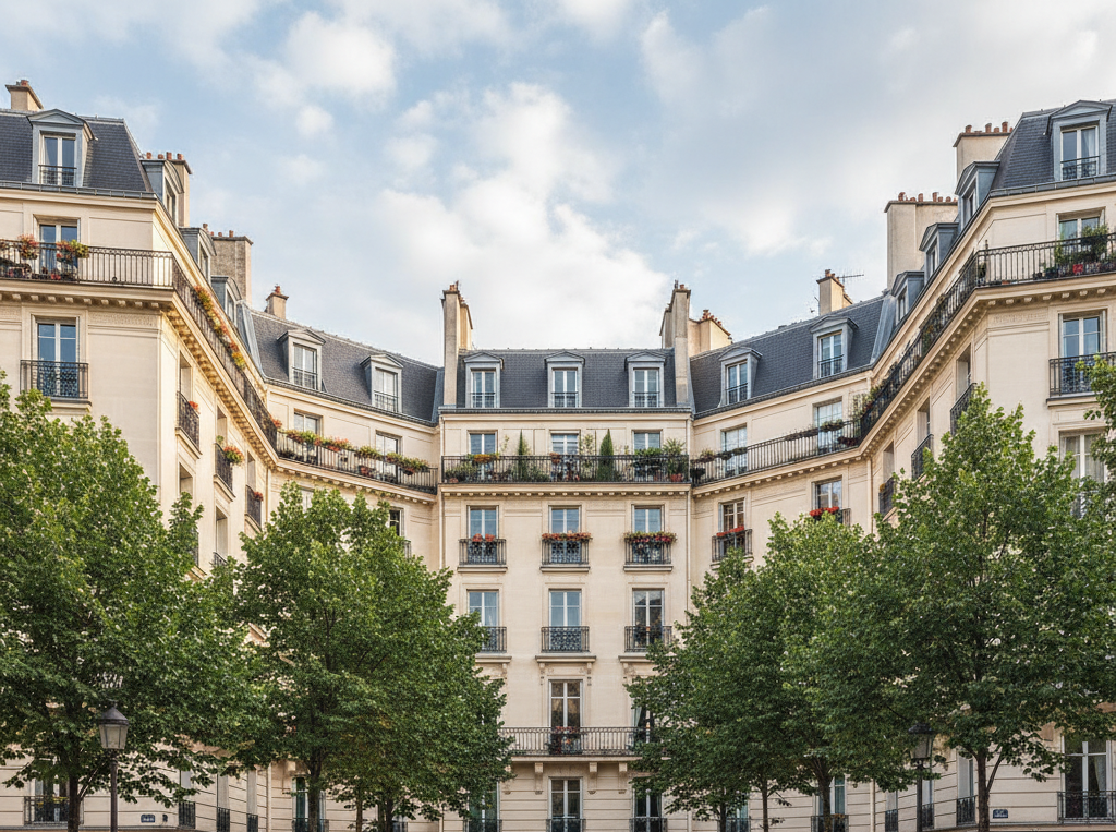 une copropriété sur paris
